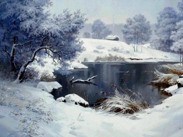 Зима художников