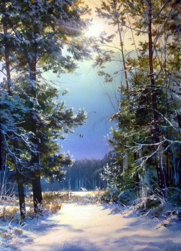 Зима художников