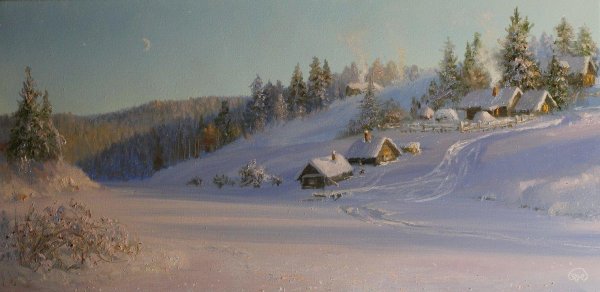 Зима художников