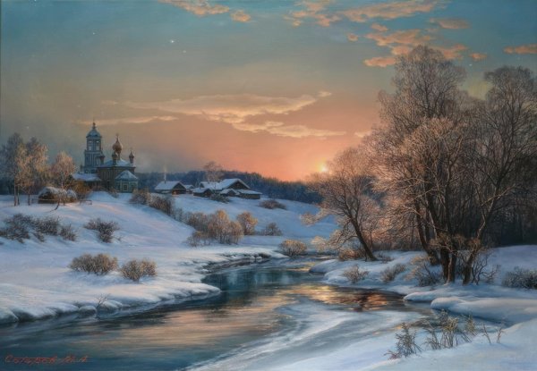 Зима художников