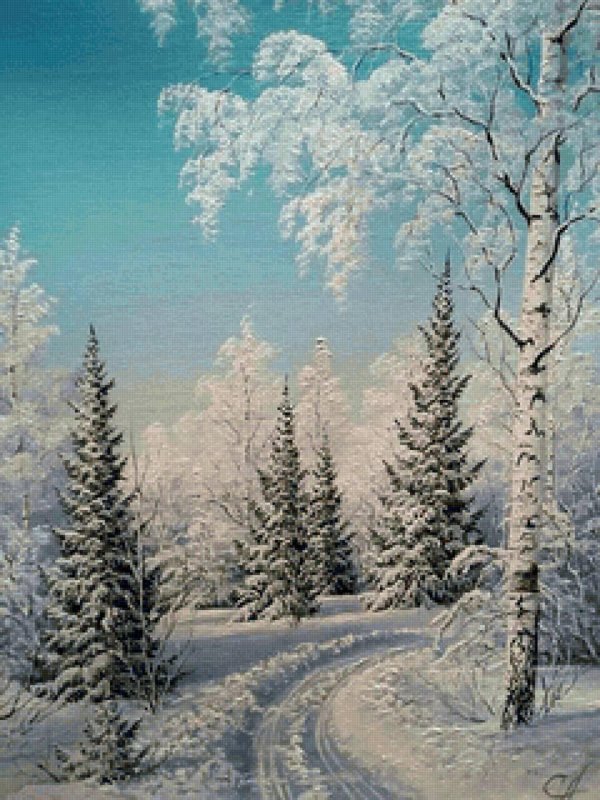 Зима художников