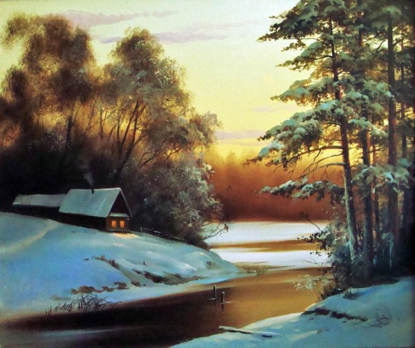 Зима художников