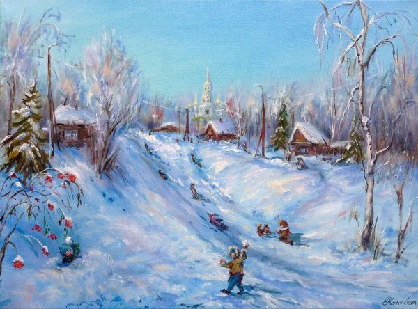 Зима художников