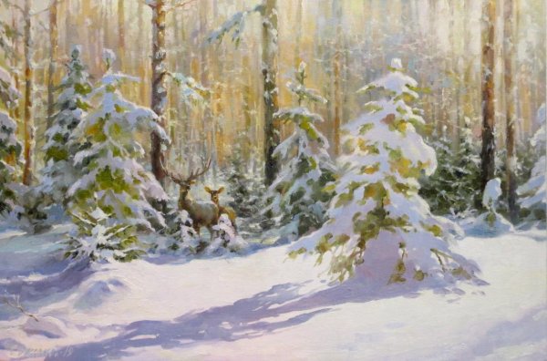 Зима художников