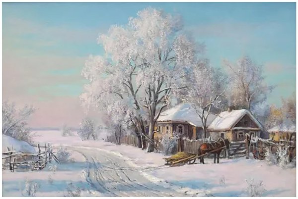 Зима художников