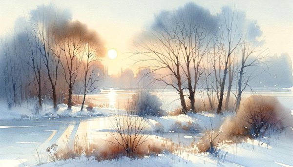 Зима художников