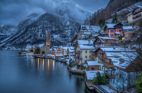 Швейцария зима