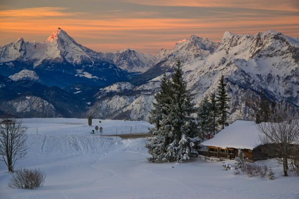 Швейцария зима