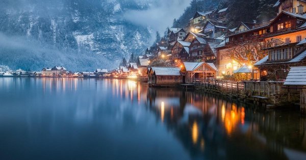 Швейцария зима