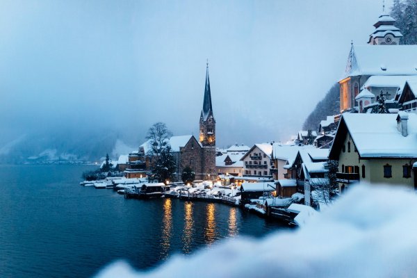 Швейцария зима