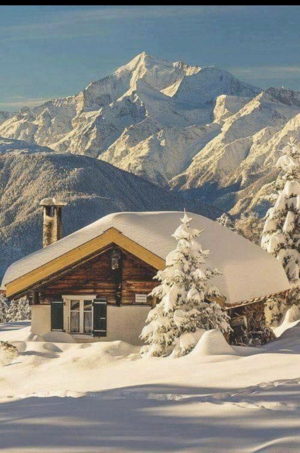 Швейцария зима