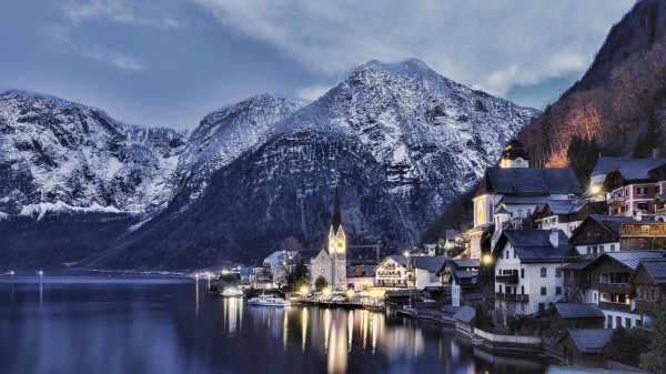 Швейцария зима