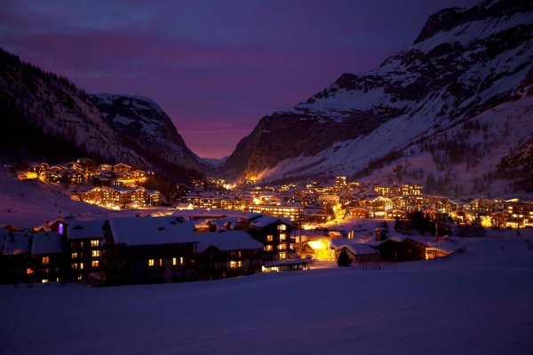 Швейцария зима