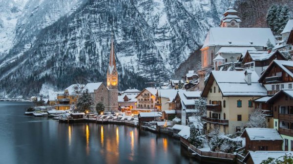 Швейцария зима