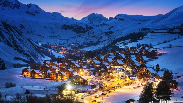 Швейцария зима