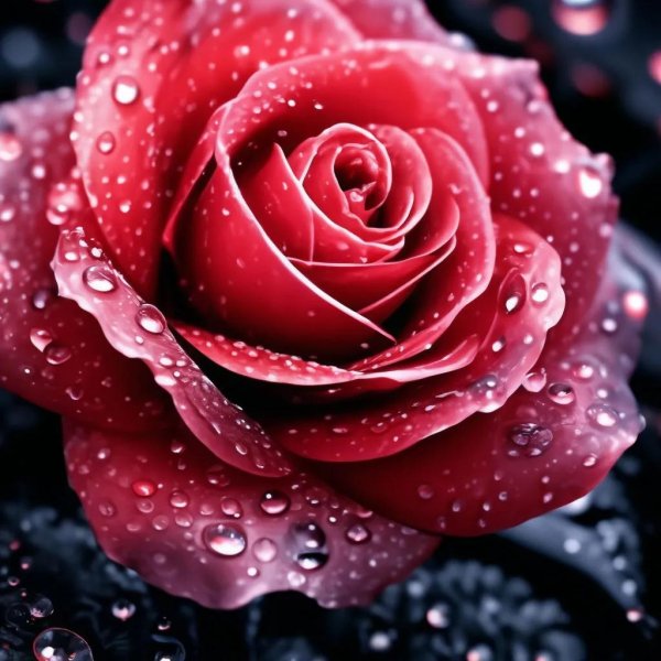 красная роза