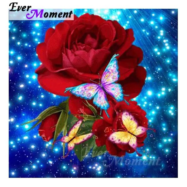 алмазная мозаика роса