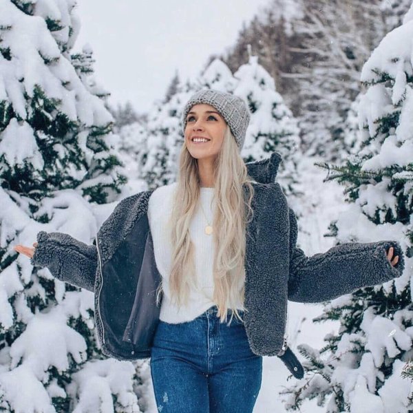 Для девушек зима