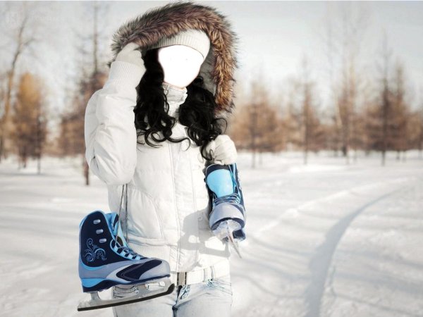 Для девушек зима