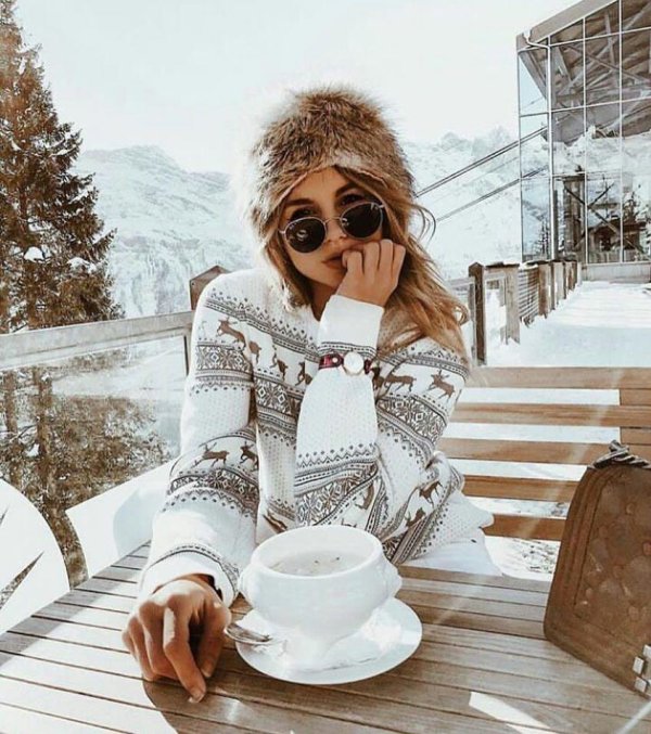 Для девушек зима