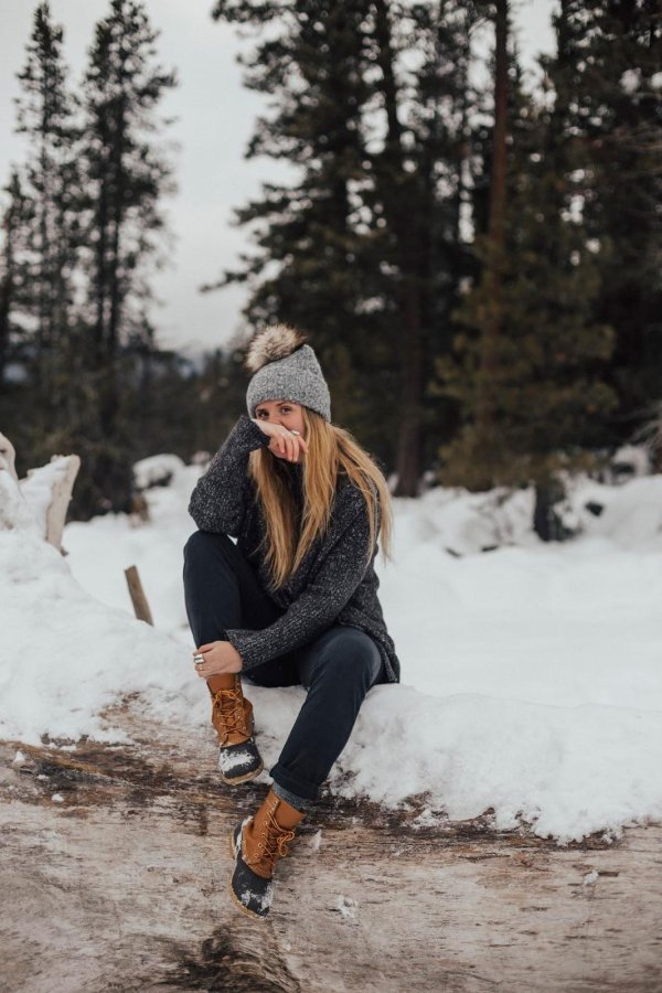 Для девушек зима