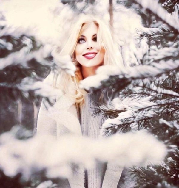 Для девушек зима