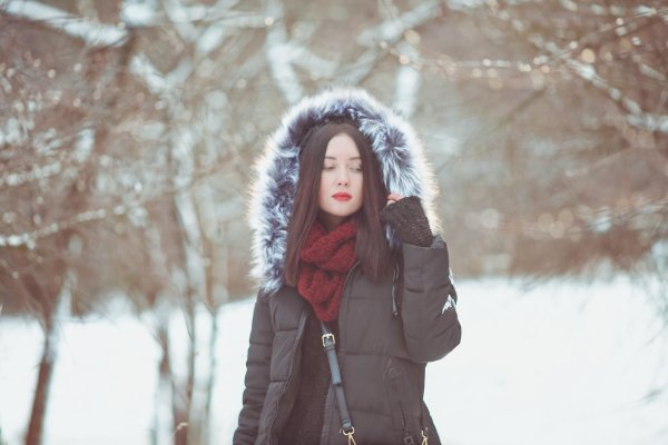 Для девушек зима