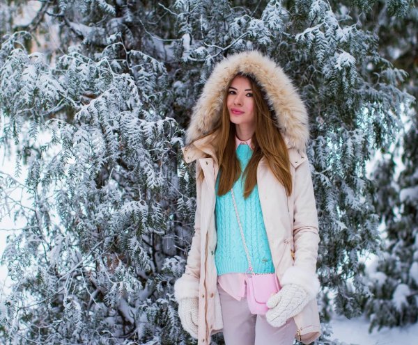 Для девушек зима