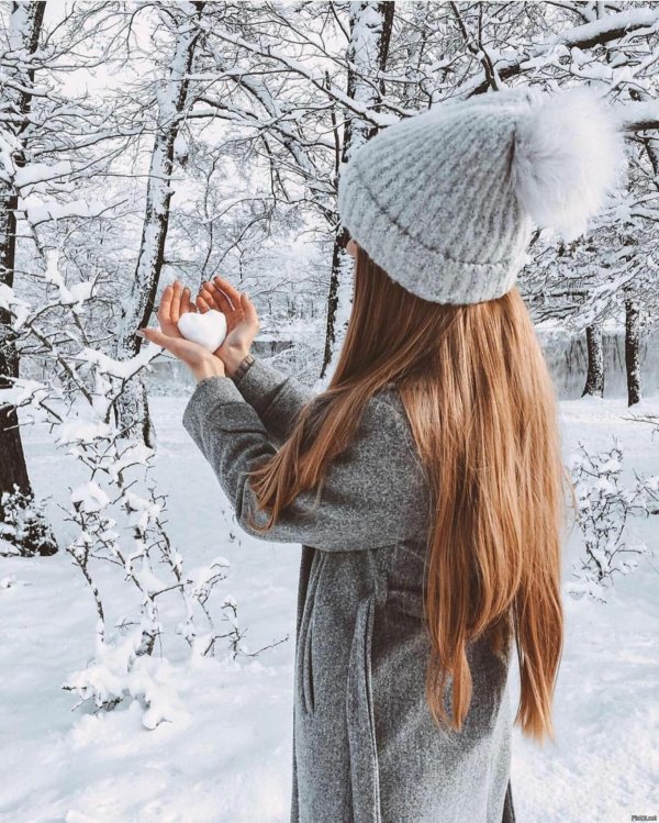 Для девушек зима