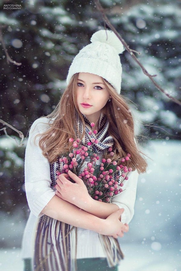 Для девушек зима