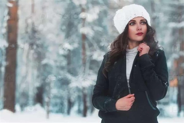 Для девушек зима