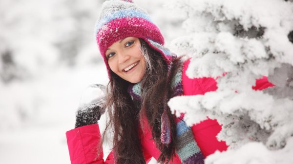 Для девушек зима