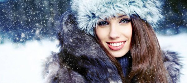 Для девушек зима