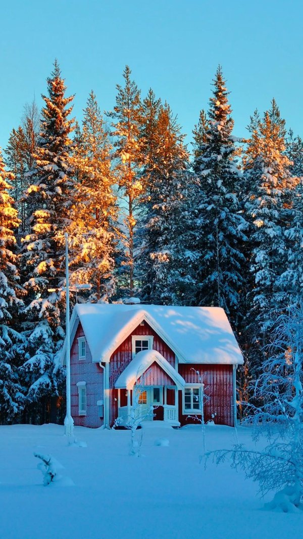 Дом и зима