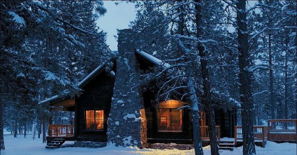 Дом и зима