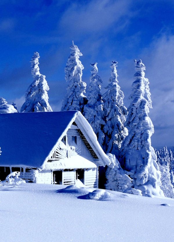 Дом и зима