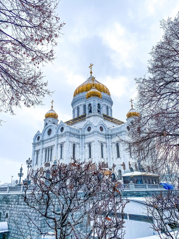 Зима и храм