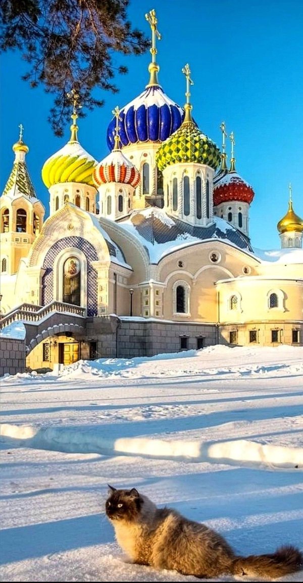 Зима и храм