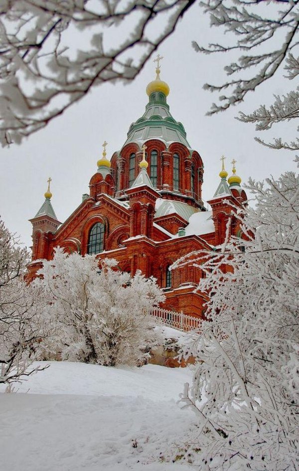 Зима и храм