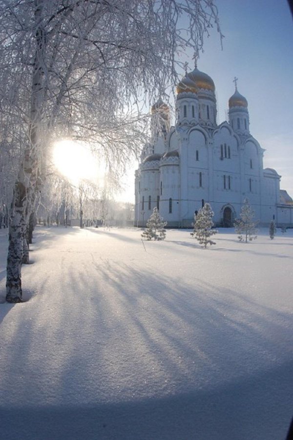 Зима и храм
