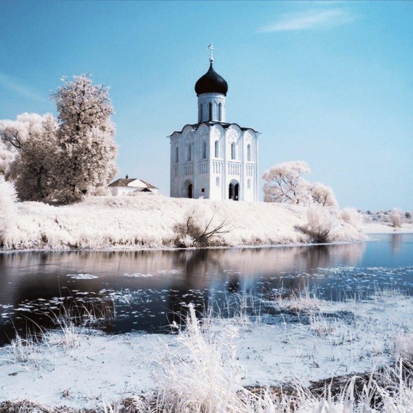 Зима и храм