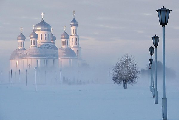 Зима и храм