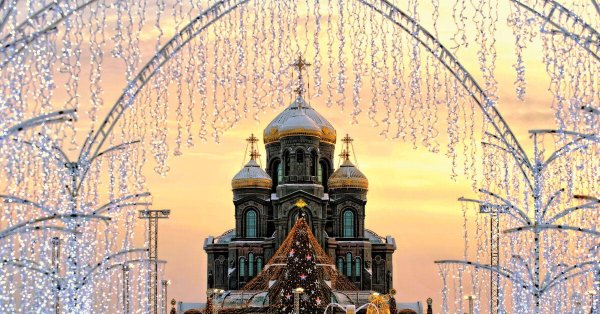 Зима и храм