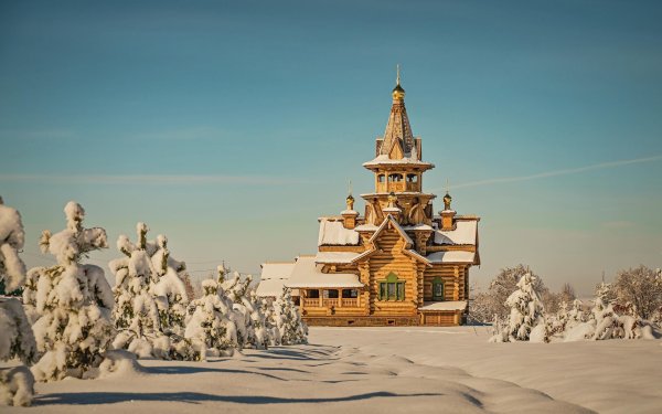 Зима и храм