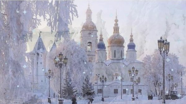 Зима и храм