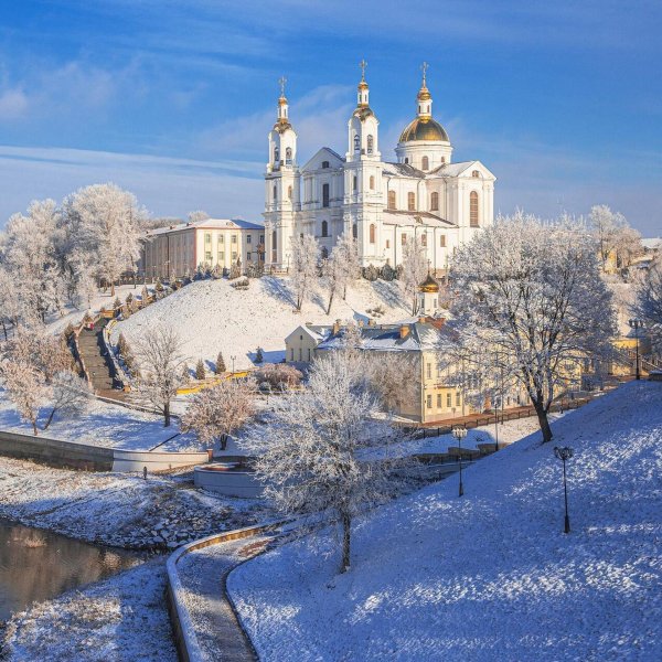 Зима и храм