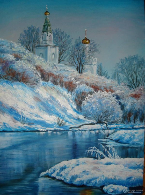 Зима и храм