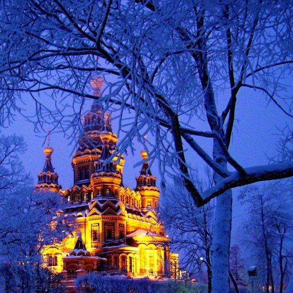 Зима и храм