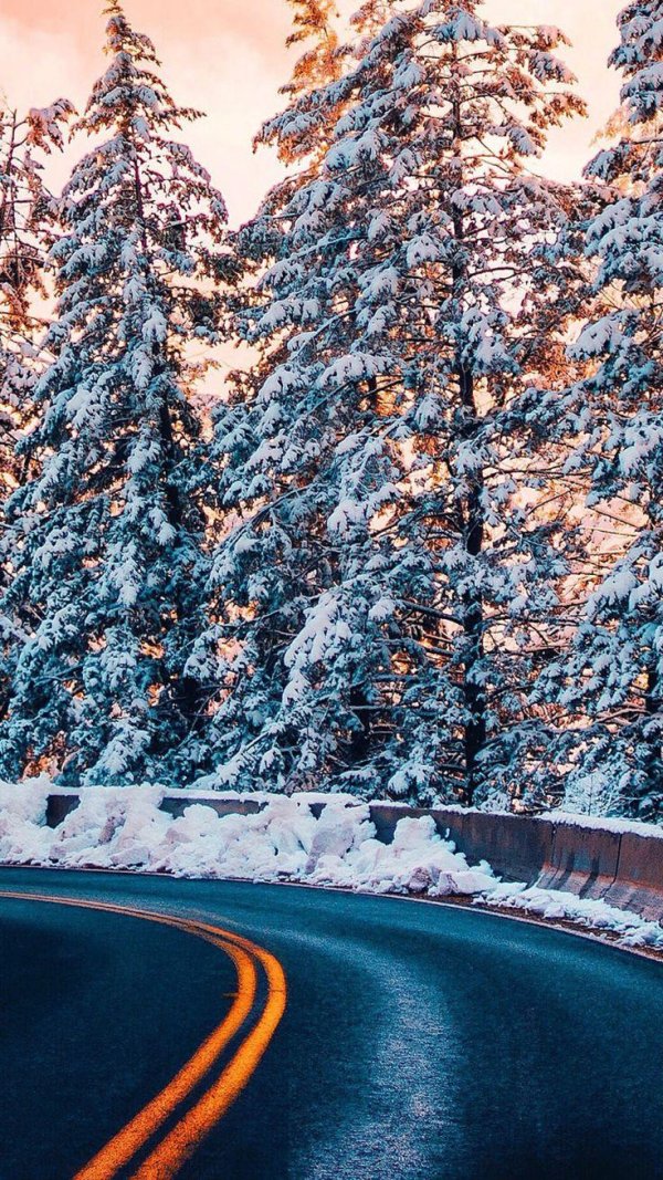 Дорога и зима