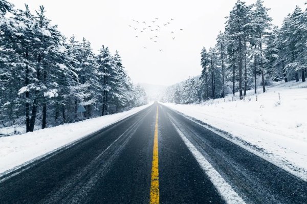 Дорога и зима